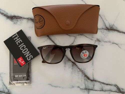 Ray-Ban Original RB 4187 Chris Brown with Polarized brown Lens