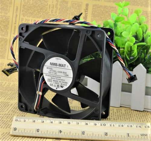 Cooling Fan NMB-MAT 12V1.30A D8794  4715KL-04W-B56 12cm 120x120x38mm