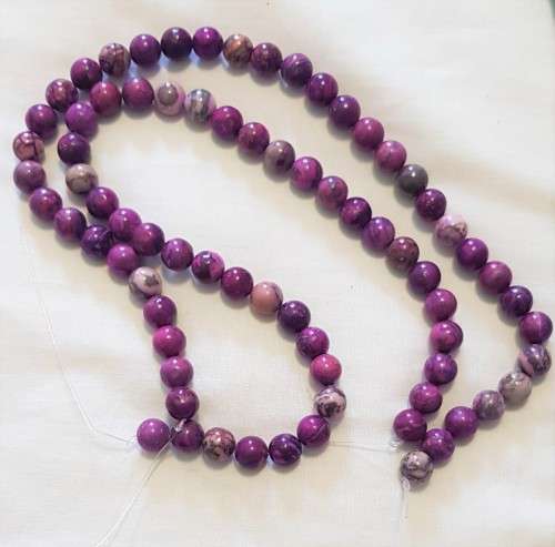 Natural Purple Sugilite 5 x Round Shape AAA Natural 10mm Loose Beads