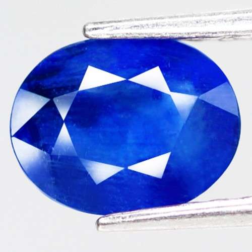 1.82Ct. Sapphire Oval Cornflower Blue Good Color Attractive! Madagascar Natural