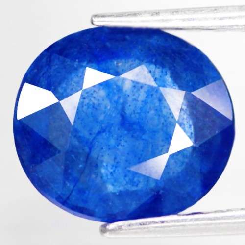 3.11Ct. Sapphire Oval Cornflower Blue Color Good! Sparkling! Madagascar Natural