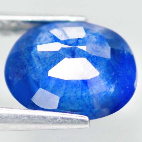 3.11Ct. Sapphire Oval Cornflower Blue Color Good! Sparkling! Madagascar Natural