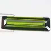 1.64Ct. Tourmaline Natural Octagon Neon Green Good Color Attractive! Nigeria