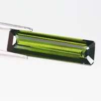 1.64Ct. Tourmaline Natural Octagon Neon Green Good Color Attractive! Nigeria