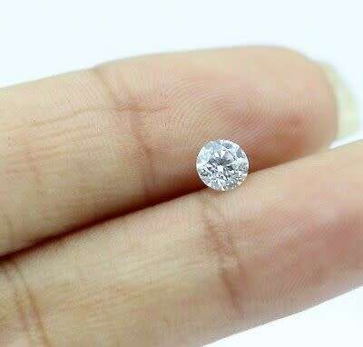 0.50Cts  DIAMOND SPARKLING D/SI2 Round Cut "Certified"