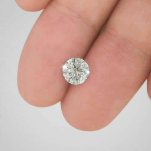 0.50Cts  DIAMOND SPARKLING D/SI2 Round Cut "Certified"