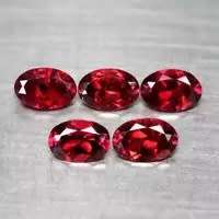 2.69Ct. Rhodolite Oval Hot Pink Purple Garnet Natural