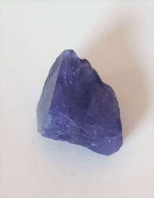 TANZANITE 60.51Cts. NATURAL VIOLET BLUE SPECIMEN ROUGH
