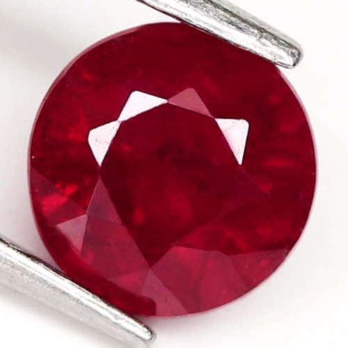 1.91 Ct. Ruby Natural Round Facet Top Blood Red Captivating
