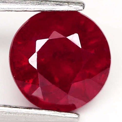1.91 Ct. Ruby Natural Round Facet Top Blood Red Captivating