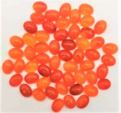 Carnelian Oval 7x9mm Cabochon Loose Gemstone Natural