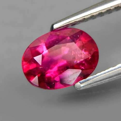 1.01Ct.**Top** Hot Pink Tourmaline (Rubellite) Mozambique Best Color! Natural