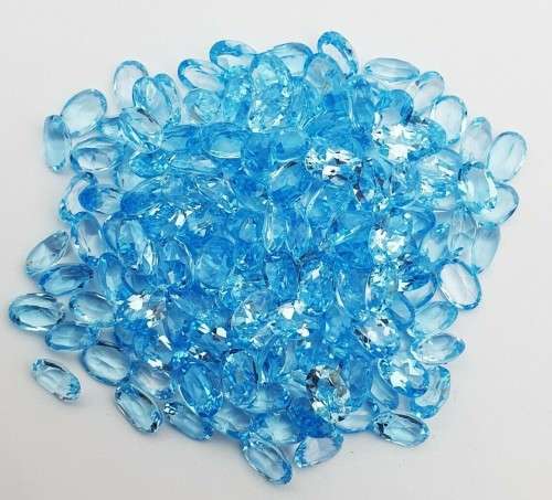 Blue Topaz Oval Cut 0.50Cts   4*6MM Loose Gemstone  Natural