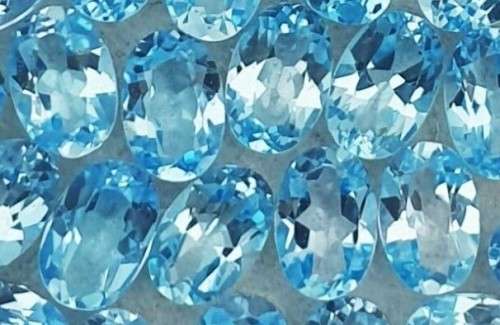 Blue Topaz Oval Cut 0.50Cts   4*6MM Loose Gemstone  Natural