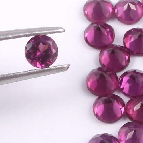 Rhodolite Garnet Round  Gemstone 1 Pcs 2.50 MM 0.20 CT