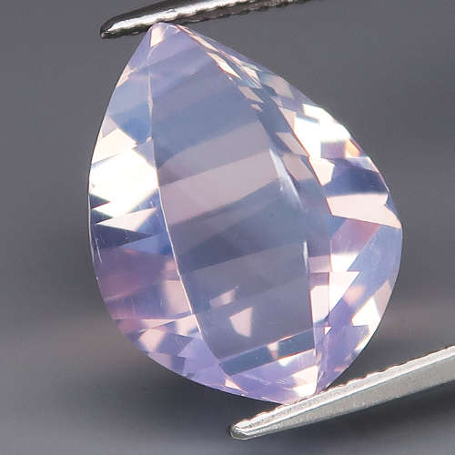 9.60Ct.Rare Natural Purple Pearl Amethyst (Look Like Opal) Fancy Drop Briolette