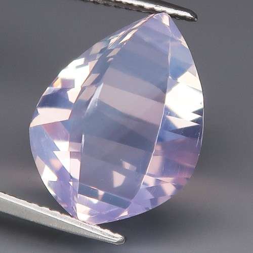 9.60Ct.Rare Natural Purple Pearl Amethyst (Look Like Opal) Fancy Drop Briolette