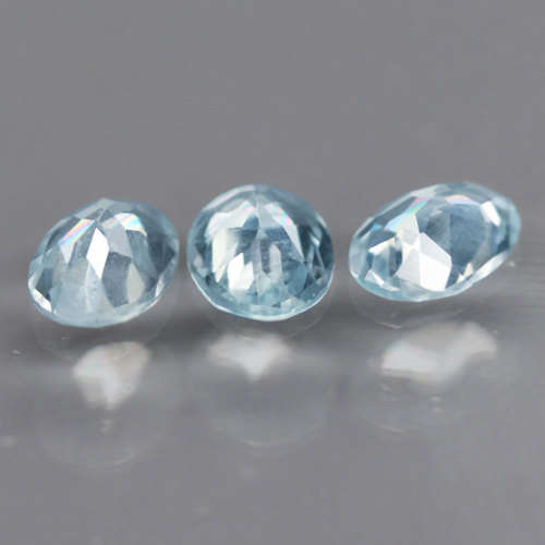 1.56Ct. Sky Blue Aquamarine Oval Shinning Untreated Natural