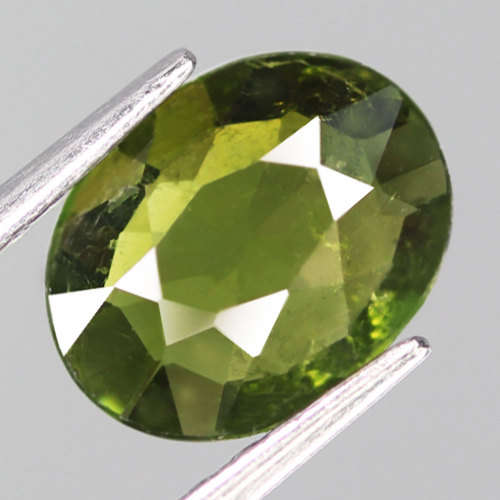 1.40Ct.  Tourmaline Green Oval  Ravishing Untreated Natural