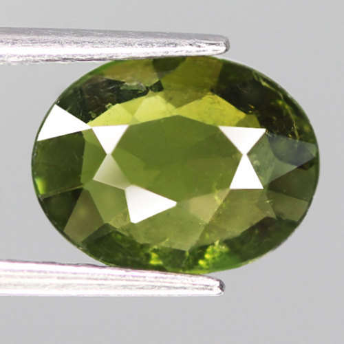 1.40Ct.  Tourmaline Green Oval  Ravishing Untreated Natural