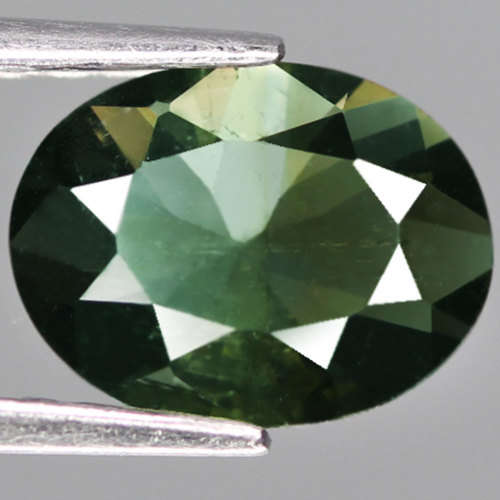 1.39Ct.Green Tourmaline Oval Ravishing Color Natural