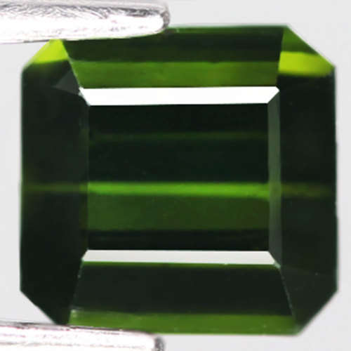1.24Ct. Tourmaline Green Perfect Shape Ravishing Color Natural