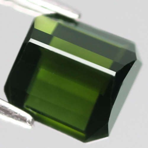 1.24Ct. Tourmaline Green Perfect Shape Ravishing Color Natural