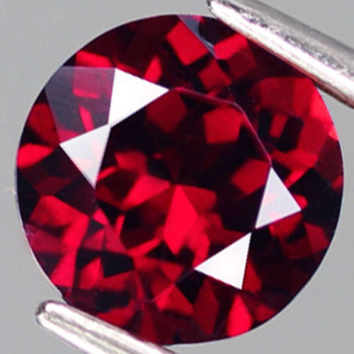 1.12Ct.   Spessartine Round Red Garnet Untreated Natural
