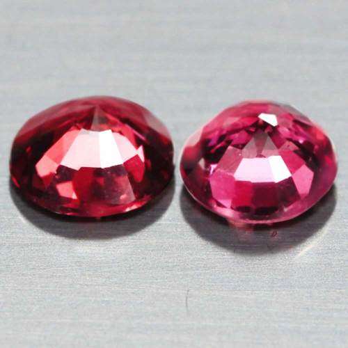 1.16Ct.    Rhodolite Garnet Round *Orangy pink **