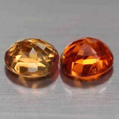 1.59Ct. Spessartine Garnet Golden Orange Dazzling Untreated Natural