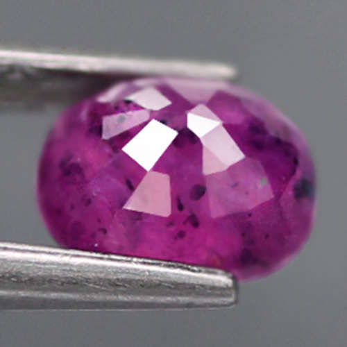 1.17Ct. Ruby Oval Purplish Red Untreated Natural Mozambique