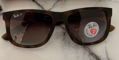 Ray-Ban Justin RB4165 Brown Sunglasses Polarized