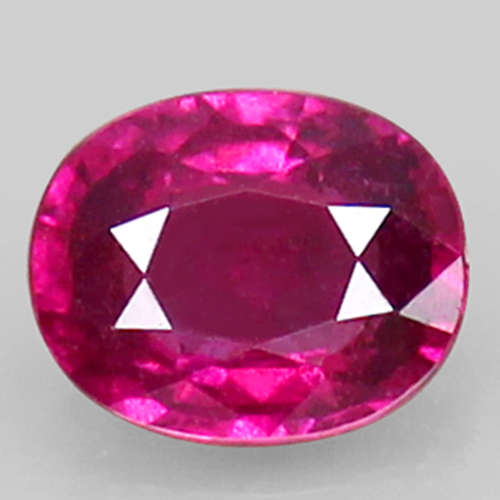 1.12ct.  PURPLISH PINK RHODOLITE GARNET OVAL RARE TYPE OF COLOR