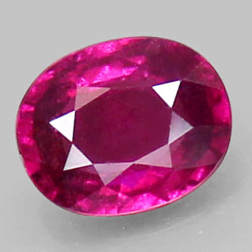 1.12ct.  PURPLISH PINK RHODOLITE GARNET OVAL RARE TYPE OF COLOR