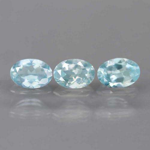 1.83Ct. Sky Blue Aquamarine Oval Shinning Untreated Natural
