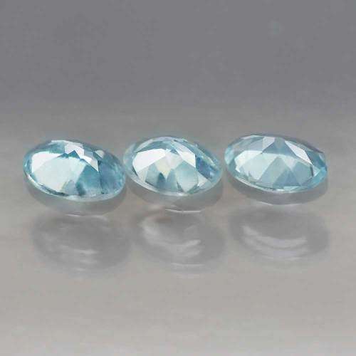 1.83Ct. Sky Blue Aquamarine Oval Shinning Untreated Natural