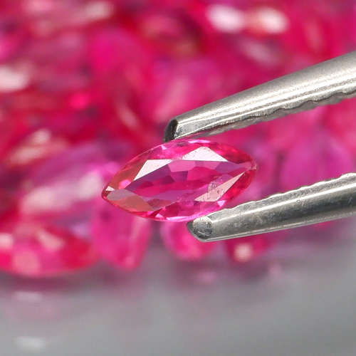 **Top Red Pink** Ruby Marquise 3.5x2 to 4x2mm..Rare Thailand (No Glass)
