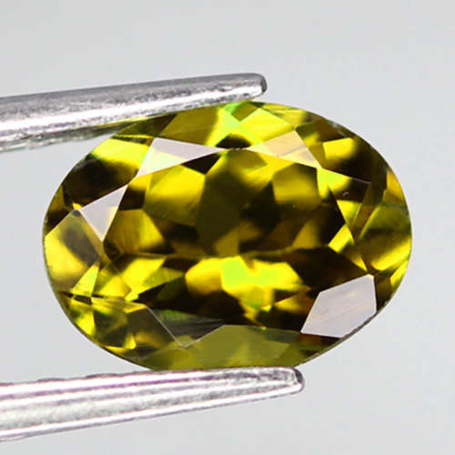 1.18Ct. Green Tourmaline Oval  Nigeria Ravishing Untreated Natural