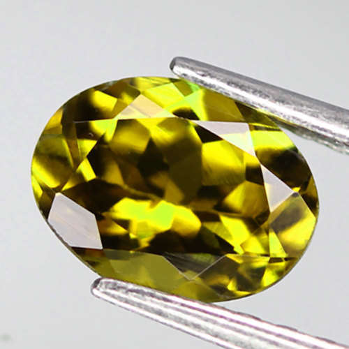 1.18Ct. Green Tourmaline Oval  Nigeria Ravishing Untreated Natural
