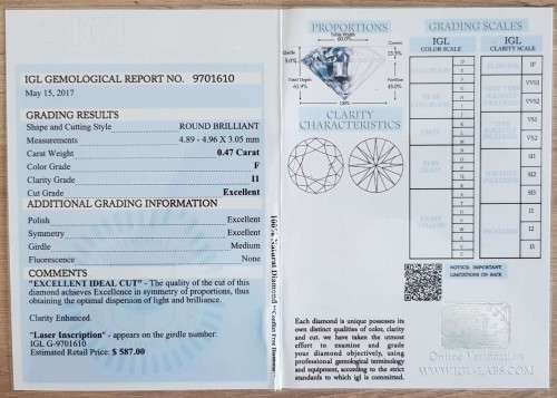 0.47Cts  **CERTIFIED** ROUND DIAMOND  VIVID YELLOW NATURAL