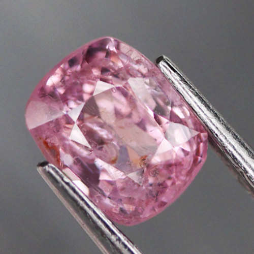 1.22Ct.  Spinel  Pink Cushion MaeSai Ravishing Color & Full Sparkling