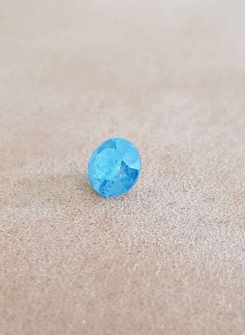 Diamond  0.80Cts  Round *CERTIFIED* Sky Blue Loose Natural Diamond