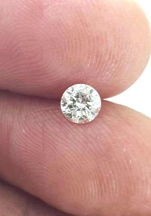 Diamond  0.48Cts  *CERTIFIED* Round  F/SI1Loose Natural Diamond