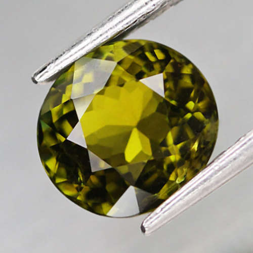 1.63Ct.Green Tourmaline Mozambique Ravishing Color Natural