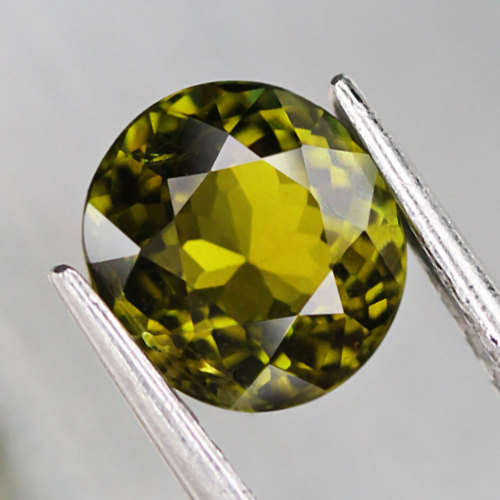 1.63Ct.Green Tourmaline Mozambique Ravishing Color Natural