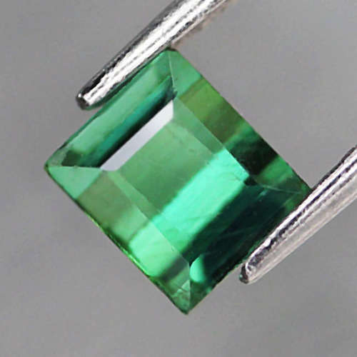 1.26Ct. Green Tourmaline Square Cut Nigeria Natural