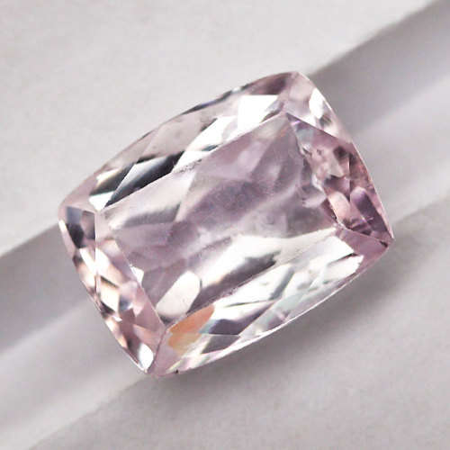 10.42Ct. Kunzite Pale Pink Cushion Cut Precious Gem Ravishing Color! Natural