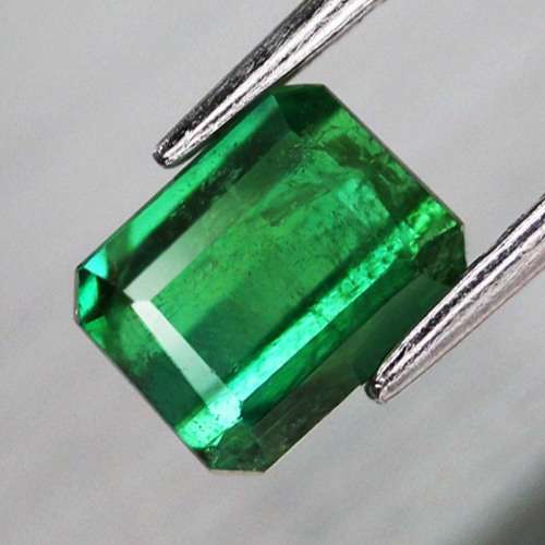 1.61Ct. Green Tourmaline Emerald Cut Nigeria Natural
