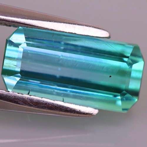 1.46Cts TOURMALINE Neon Blue Green Copper & Manganese Bearing   Mozambique
