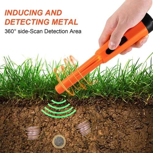 Pinpointing metal detector GP-pointer gold metal detector Static alarm with Bracelet
